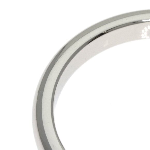 TIFFANY & CO. Platinum Diamond Ring - Picture 9 of 10